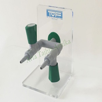 شیر آب زیر شلفی دو قلو دستگیره معکوس