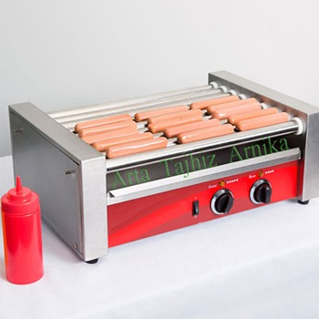 هات داگ پز 7رولی برقی هنگ کنگی