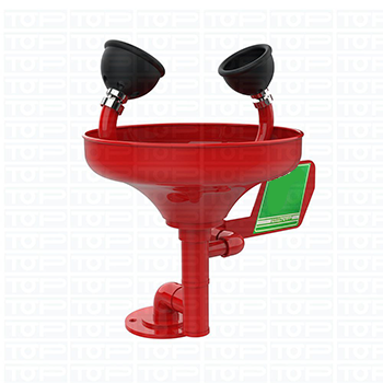 چشم شوی اضطراری رومیزی گالوانیزه با پوشش رنگ الکترواستاتیک 