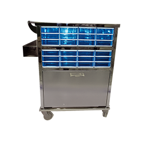 ترالی دارو استیل 