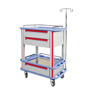 ترالی پانسمان سه کشو ABS