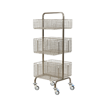 ترالی سبد دار سه طبقه 